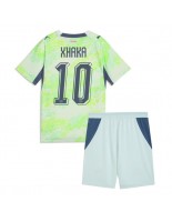 Švýcarsko Granit Xhaka #10 Venkovní dres pro děti MS 2026 Krátký Rukáv (+ trenýrky)